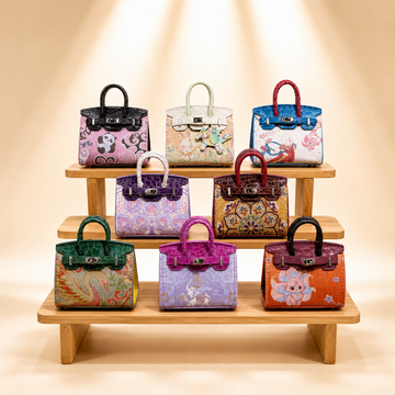 Authentic Song‑Brocade Hand‑Concealed‑Seam Birkin
