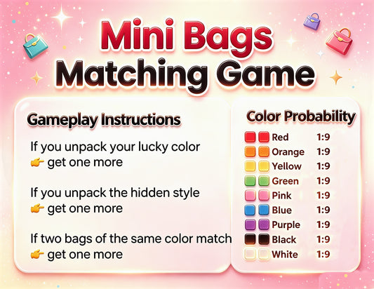 Mini Bags Matching Game