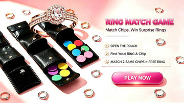 Ring Match Game Blind Bag I Hypoallergenic Adjustable Surprise Rings